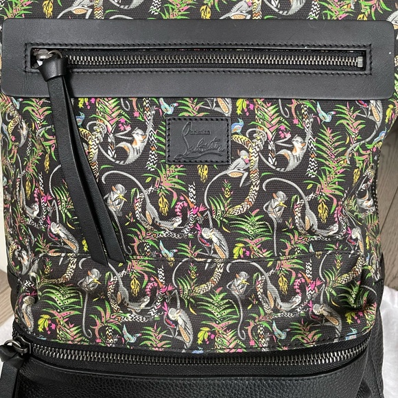 Christian Louboutin Aliosha backpack jungle/calf - Picture 5 of 10